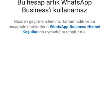 WhatsApp Hesabım Haksız Yere Kapatıldı, Destek Ekibi Yetersiz Kaldı