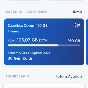 Turkcell'de Haksız Ve Hızlı Kota Azalması Sorunu