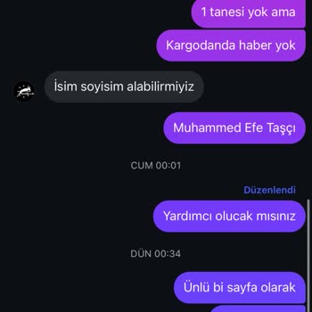 Siparişler Eksik Veya Hiç Gönderilmiyor