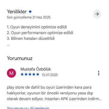 Oyunda Adil Olmayan Ödül Dağılımı Ve Şüpheli İşlemler