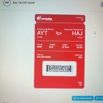 Corendon Yüzünden Tatilimizin Bir Günü Mahvoldu