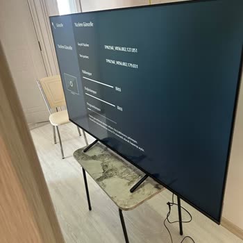 Hasarlı Gelen Televizyon Ve Servis Desteği Sorunu