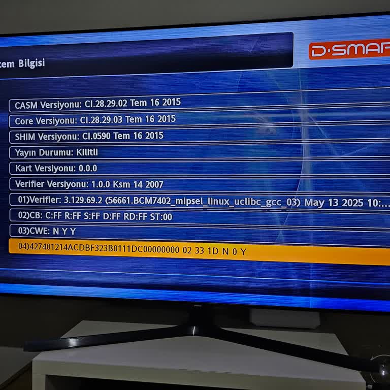 Receiver Cihazında Kullanım Sorunu ve Çözüm Talebi