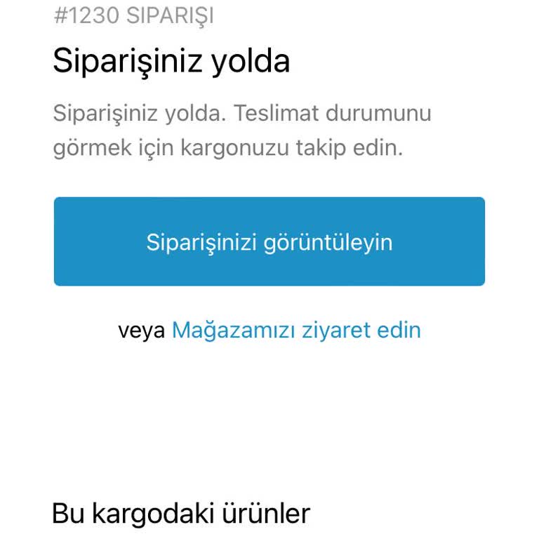 Siparişim Gönderilmedi, İletişim Sağlanamıyor
