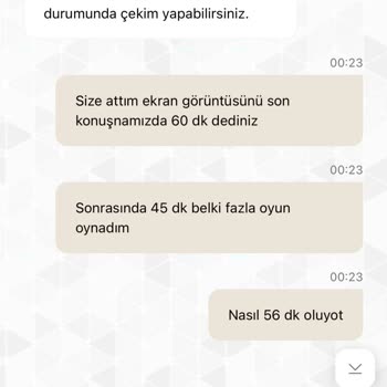 Kazanç Çekiminde Sürekli Oyun Süresi Şartı Sunulması