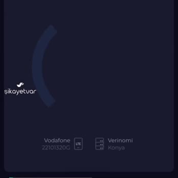 Vodafone İnternet Bağlantı Sorunu