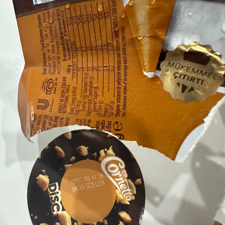Cornetto Disk Külahları Bayat Ve Yumuşak, Çıtır Değil!