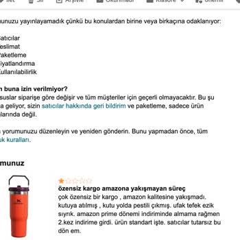 Amazonun Teslimat Süresi Uzadı Paketler Özensiz Şikayetler Yayınlanmıyor
