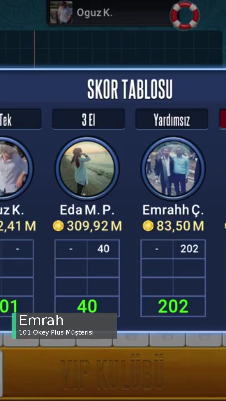 101 Okey Plus 3 Kişi Ortak Oyun Oynuyor Çip Transferi Yapıyorlar videonun kapak resmi