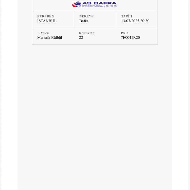 Otobüs Biletiyle Belirtilen Otogardan Alınmama Sorunu