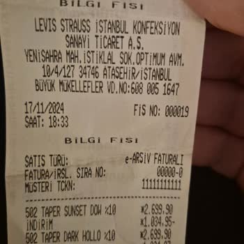 Levi's Mağazasından Aldığım Pantolonun Değişim Sürecinde Yaşadığım İlgisizlik Ve Sorunlar