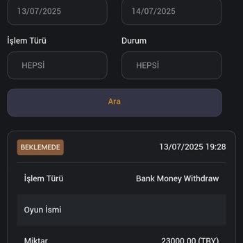 Sekabet Kazanç Çekiminde Yaşanan Sorun ve Destek Ekibinin Yetersizliği