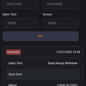Sekabet Kazanç Çekiminde Yaşanan Sorun ve Destek Ekibinin Yetersizliği