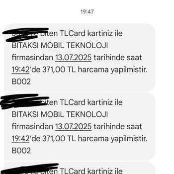 BiTaksi Uygulamasında Ödeme Sorunu Ve Fazla Çekim Mağduriyeti