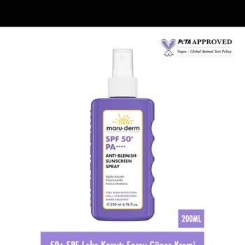 Maruderm Güneş Kremi Kullanımı Sonrası Yaşanan Cilt Yanıkları