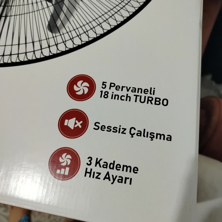 Sinbo Vantilatörün Beklenenden Fazla Gürültülü Çalışması Ve Mağduriyet