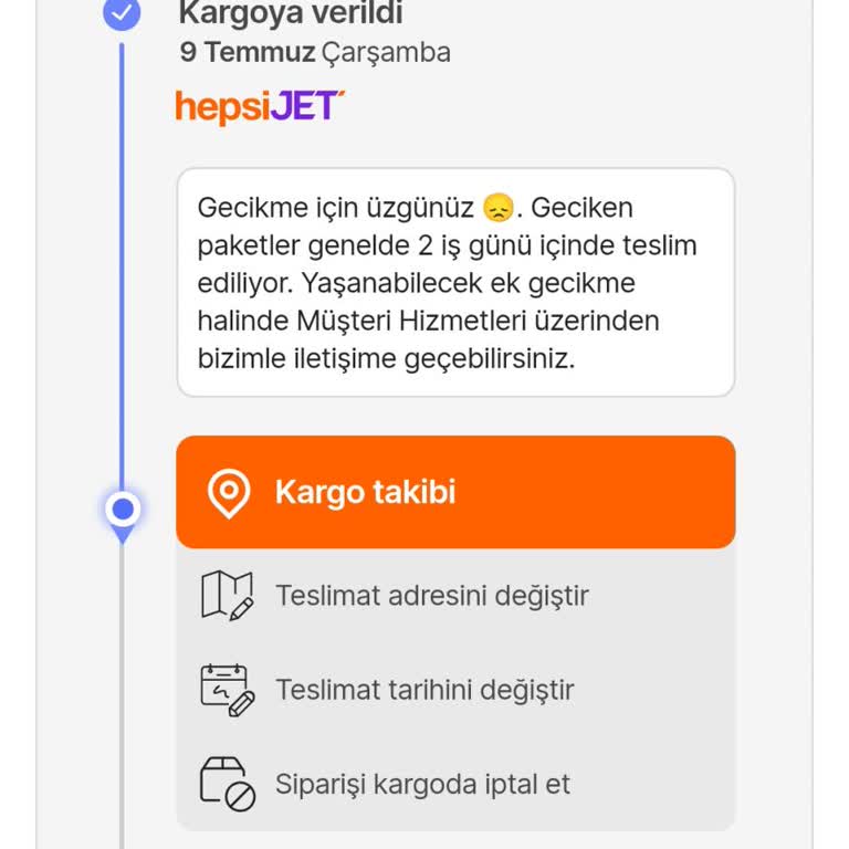 Belirtilen Teslimat Tarihinde Gelmeyen Kargo Mağduriyeti