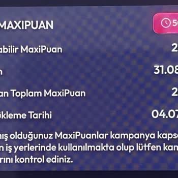 Kazandığım MaxiPuan Akaryakıt İstasyonunda Kullanılamadı, Mağdur Edildim