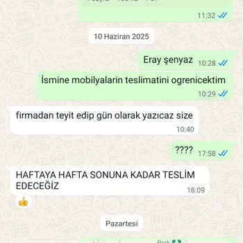 Mobilya Teslimatında Sürekli Gecikme Ve İlgisizlik Yaşadım
