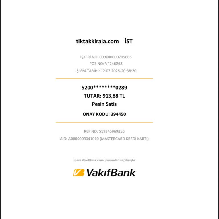 Tiktak Uygulamasında Şeffaf Olmayan Ücretlendirme Ve Haksız Tahsilat