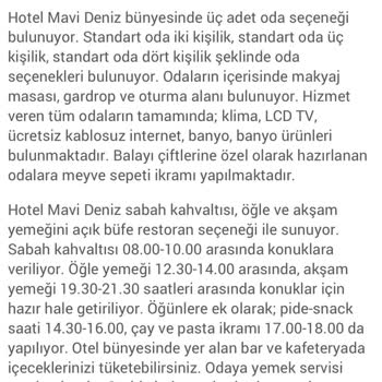 Hotel Mavi Deniz Otelin Muhafazakar Olduğunu Rezervasyon Sonrası Öğrendim Mağdur Oldum