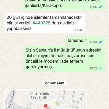 Nakil Ve Dondurma İşlemlerinde Bilgilendirme Eksikliği