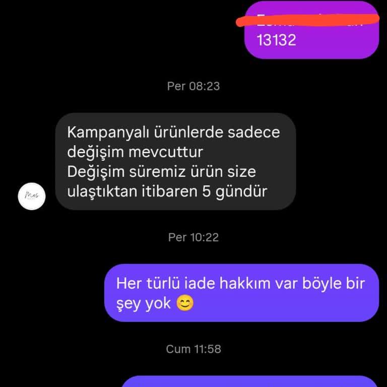 İade Talebime Yanıt Verilmedi, Müşteri Memnuniyeti Sağlanmadı