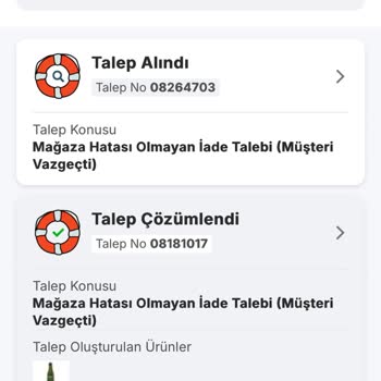 Migros İade Talebim 5 Gündür Sonuçlanmadı Mağduriyetim Giderilmiyor
