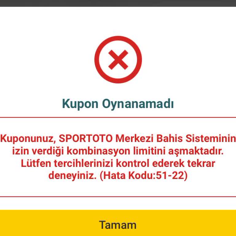 Sürekli Hata Mesajı Alıyorum, Sorunum Giderilmiyor