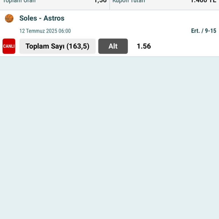 İptal Edilen Maçın Ücreti Hala İade Edilmedi