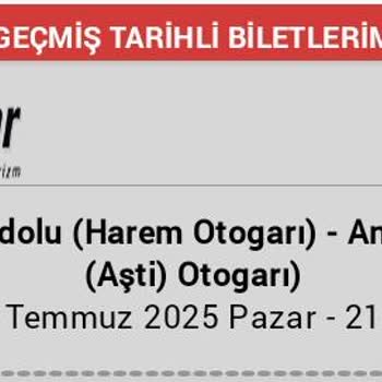 AŞTİ Otogarında İndirilmemek Ve Mağduriyet Yaşamak