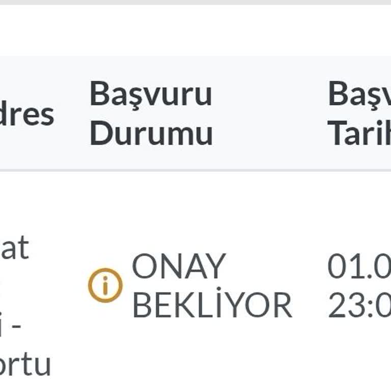 Tenis Kursu Başvurusu Onaylanmıyor, Bilgi Verilmiyor