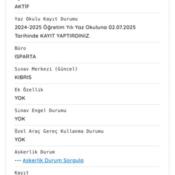 Sınav Yeri Değişikliği Yapılmasına Rağmen Yanlış Lokasyon Atandı, Mağduriyetimin Giderilmesini İstiyorum