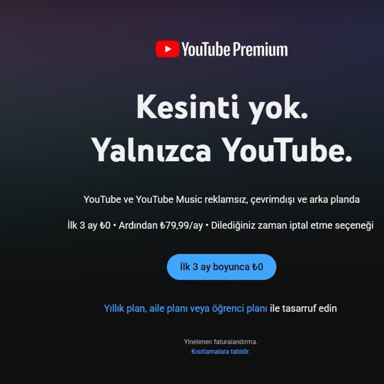 Trendyol Plus Üyeliğiyle Verilen Youtube Premium Kodu Çalışmıyor