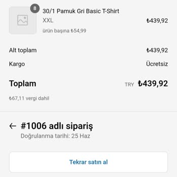 Bulk Basic’ten Teslim Edilmeyen Sipariş Ve Yapılmayan Para İadesi Mağduriyeti