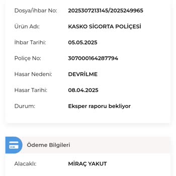 Kasko Sürecinde Eksper Ve Sigorta Şirketinin İlgisizliği
