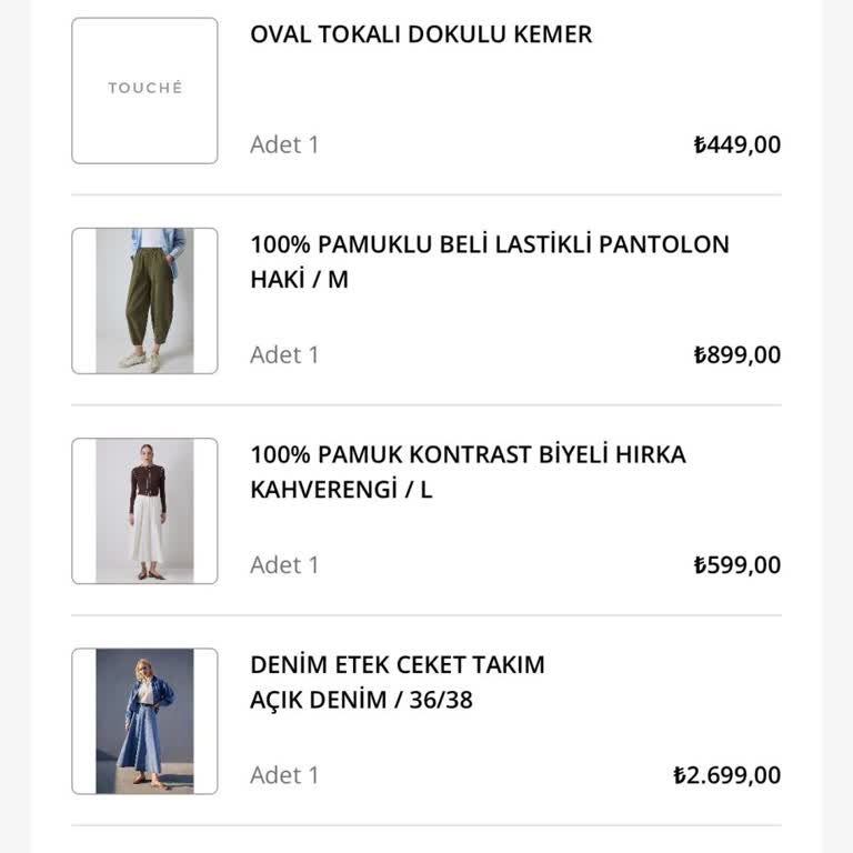 Touche Online Siparişim Kargoya Verilmiyor Ve Müşteri Hizmetlerine Ulaşılamıyor