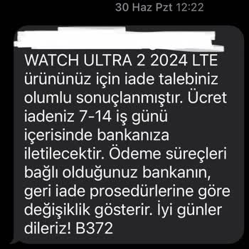 Onaylanan İade Sonrası Para İadesi Yapılmıyor