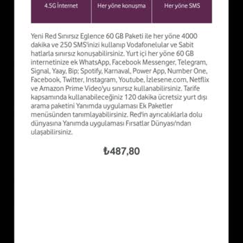 Vodafone Tarife Değişikliği Hatası Ve Müşteri Memnuniyetsizliği