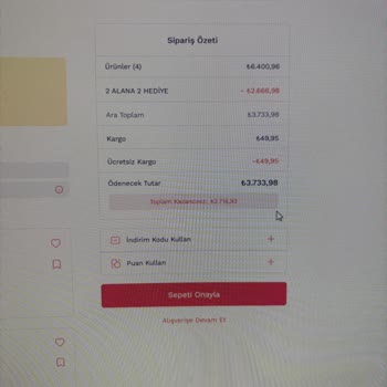 Siparişim İade Edildi, Kuponum Ve Ürünlerim Kayboldu