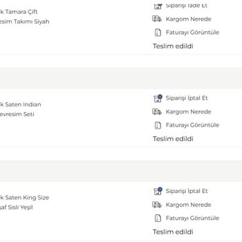 Eksik Gönderilen Ürünler Ve Müşteri Hizmetlerine Ulaşılamıyor