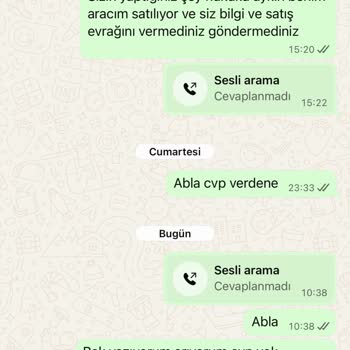 Pert Olan Aracımın Ödemesi Ve İletişim Sorunu
