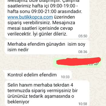 Geç Ve Yanlış Ürün Gönderimi, İletişimsizlik Mağduriyeti