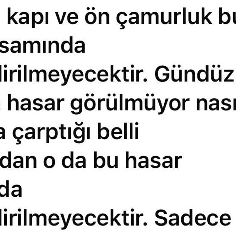 Sigorta Küçük Hasarı Karşılamadı, Mağdur Oldum