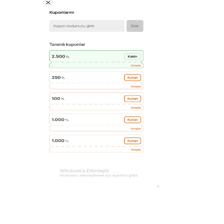Hepsiburada Hediye Çeklerini Tek Üründe Kullanamıyorum Çözüm Bekliyorum