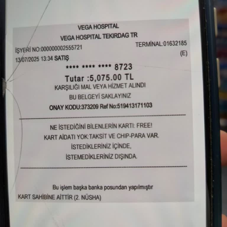 Çorlu Vega Hastanesi'nde Acil Serviste Yüksek Ücret Şikayeti
