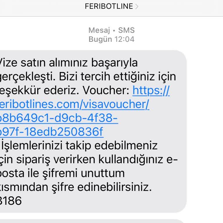 Feribotlines Vize İşlemi Ve Müşteri Temsilcisi Sorunu