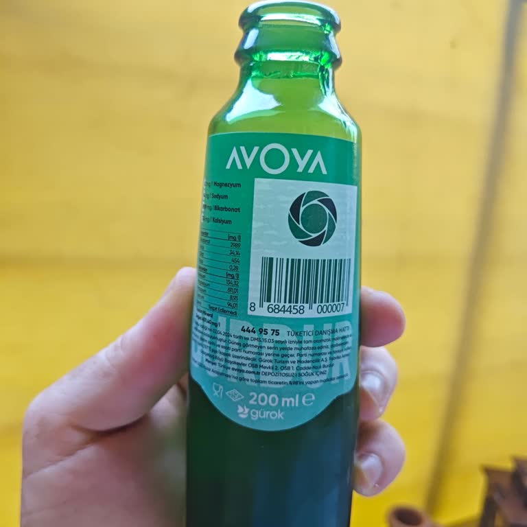 Avoya İçecek Sade Maden Sularında Kimyasal Ve Deterjan Benzeri Koku Sorunu