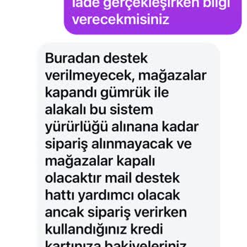 Siparişim Gümrükte Kaldı, İletişim Engellendi