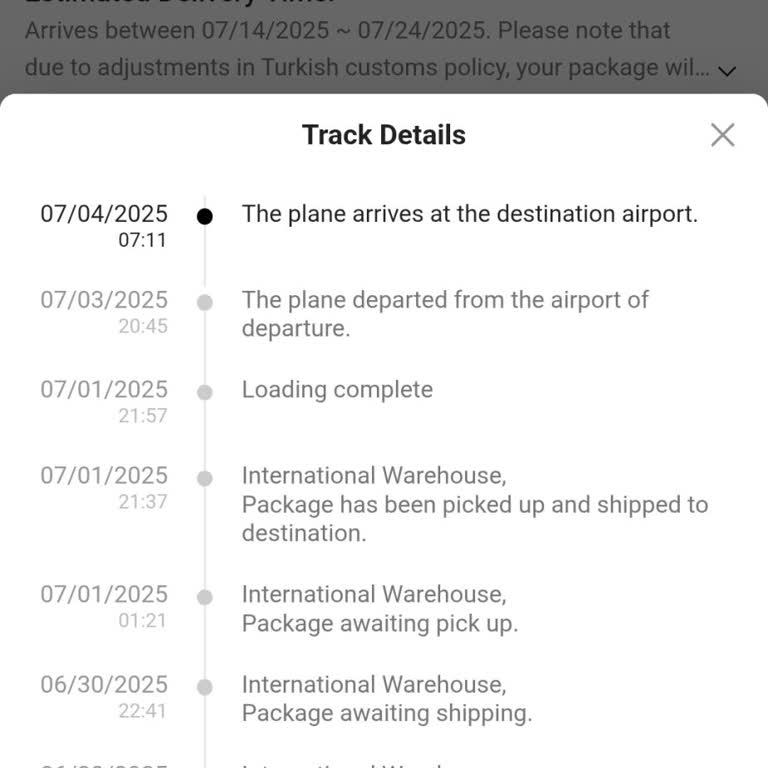 My Shein Order Has Been Stuck in Transit in Turkey for 8 Days with No Updates